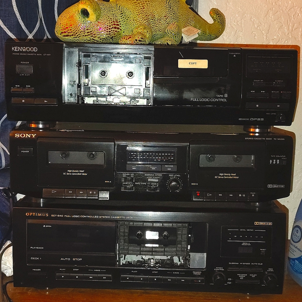 Stereo Dual Cassette Player / Recorder- Vintage